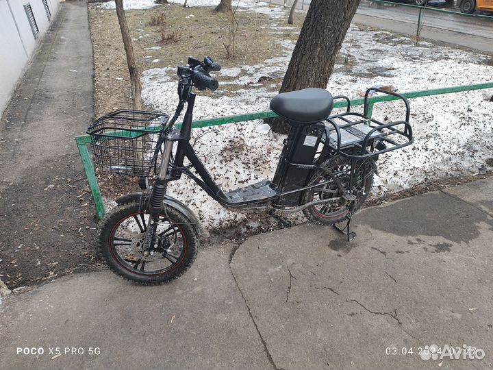 Электровелосипед колхозник монстр