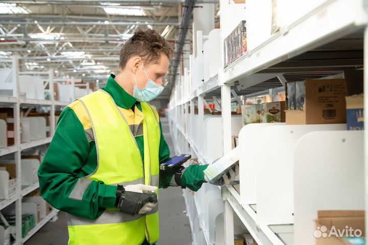 Комплектовщик без опыта (еженедельные выплаты)