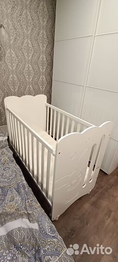 Кровать детская micuna, матрас Ormatek