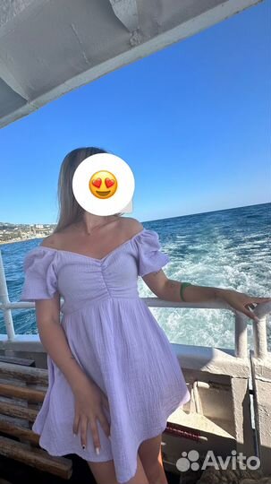 Платье из муслина 158