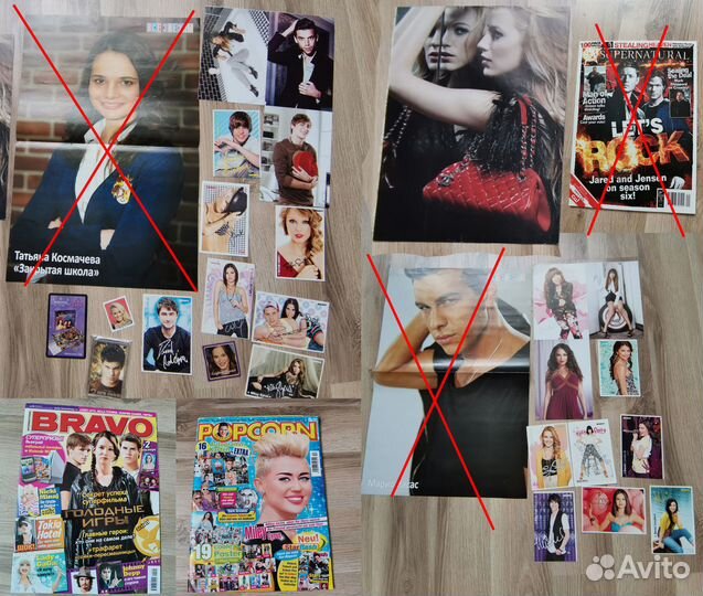 Постеры, плакаты из журналов, актеры, фильмы 2