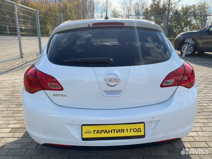 Opel Astra 1.6 AT, 2012, 169 107 км