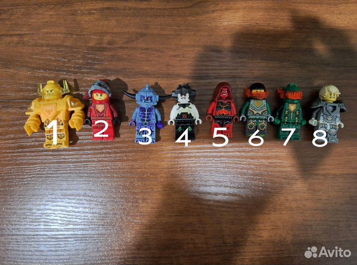 Lego минифигурки Nexo Knights