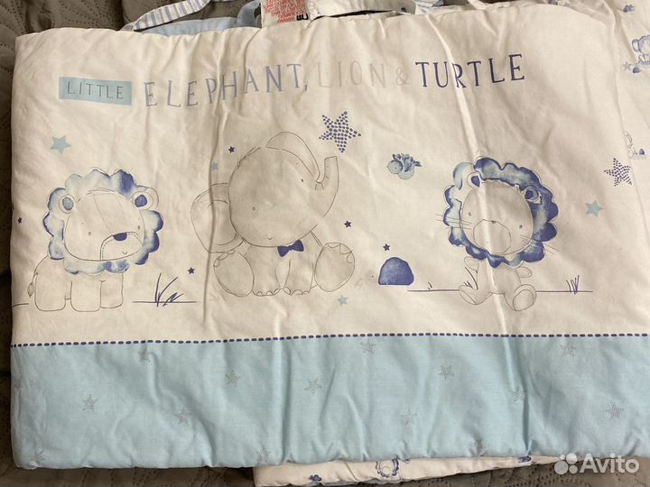 Бортики на кроватку