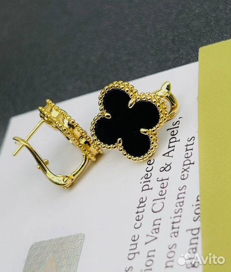 Кулон Серьги Браслет Van Cleef