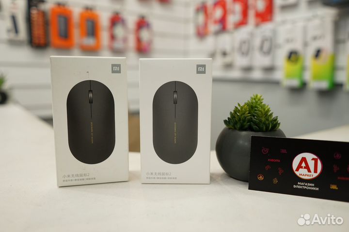 Мышь Xiaomi Mijia Wireless Mouse 2 Black xmws002TM