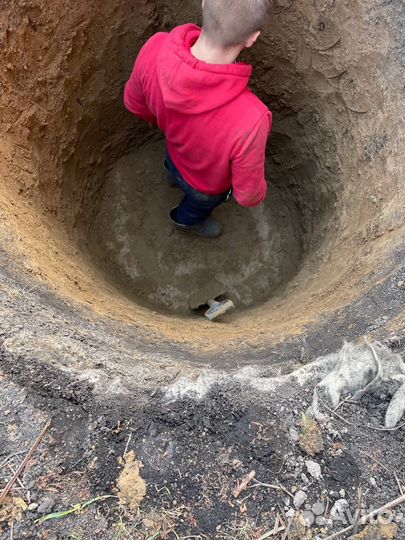 Копка септиков вручную