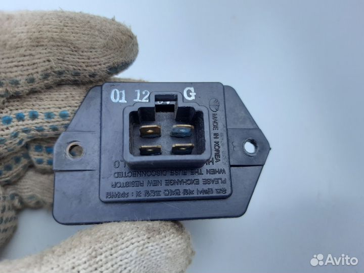 Резистор отопителя Daewoo Matiz