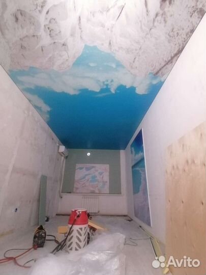 Натяжные потолки