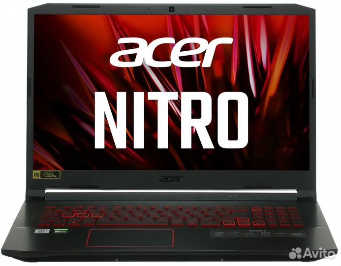 Acer 17.3 i5-10300H 4яд8пт GTX1650Ti/4 16/500Гб