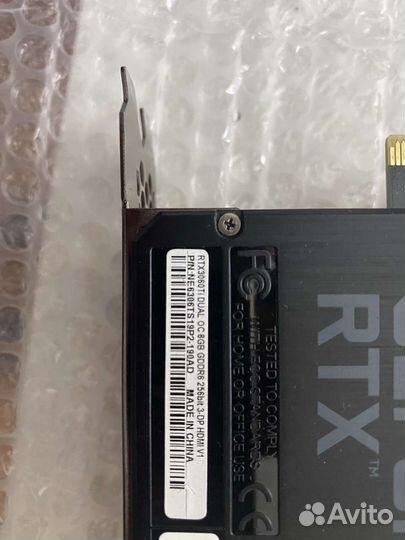 Видеокарта rtx 3060ti Palit