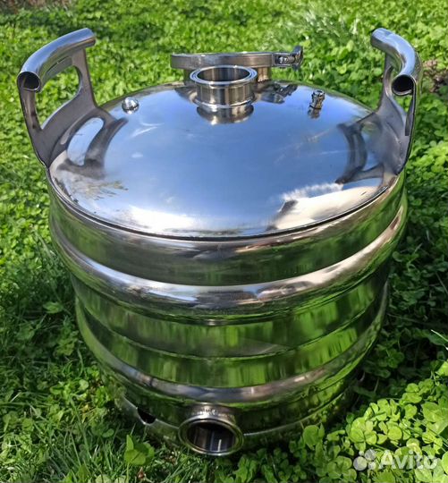 Перегонный куб из пивной кеги 30 л