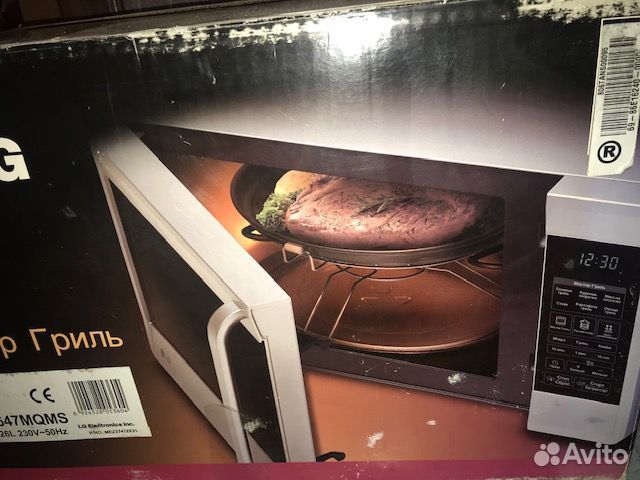 Свч печь LG MH-6647 мqмs