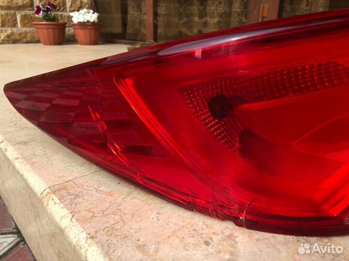 Задний фонарь на хундай солярис