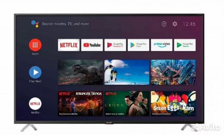 Телевизор sharp Qled 55 SMART Harman kardon