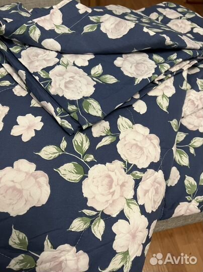 Постельное белье евро с одеялом
