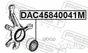 Подшипник ступ.BMW 3 F30/F31/F34/4 F32/F33/F36