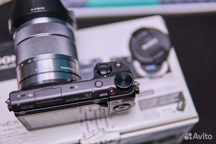 Камера Sony NEX 5R + 18-55mm + ремешок с коробкой