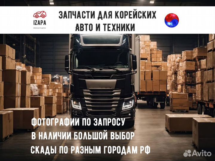 Ссангйонг Актион Накладка на кунг красная правая 7