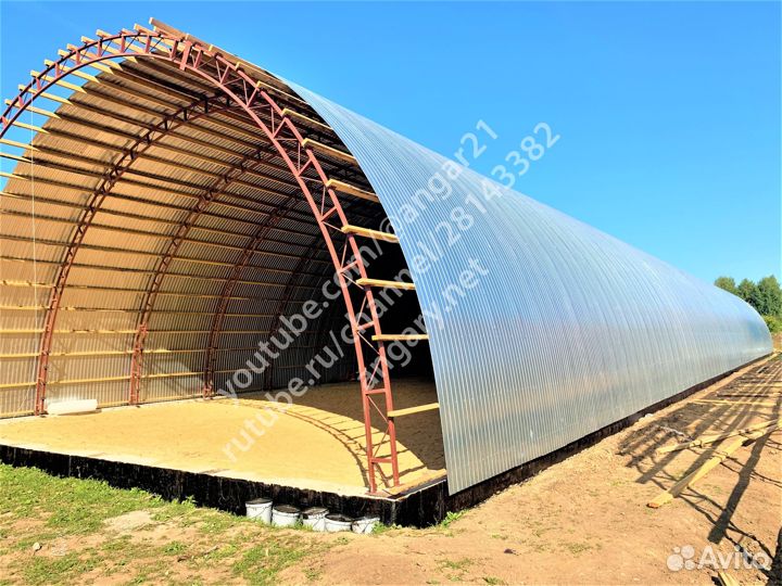 Ангар под ключ 925 м2
