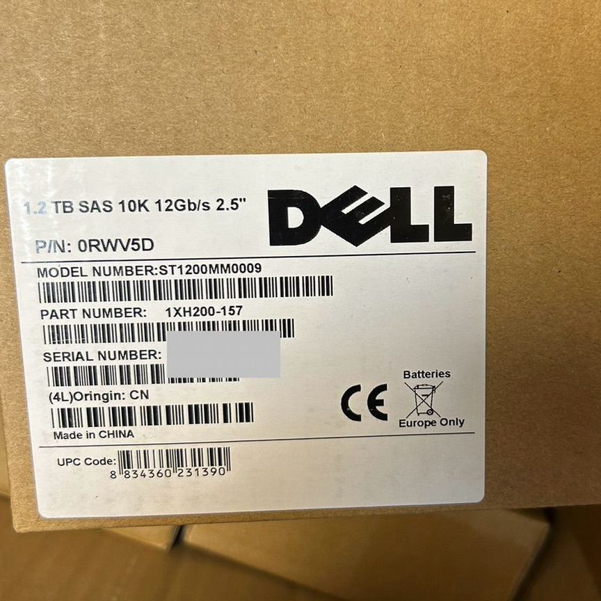 [0RWV5D] Жесткий Диск Dell 1.2 Tbcompellent