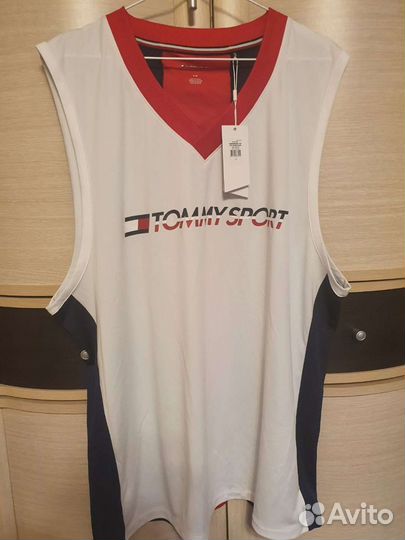 Новая баскетбольная майка Tommy Sport