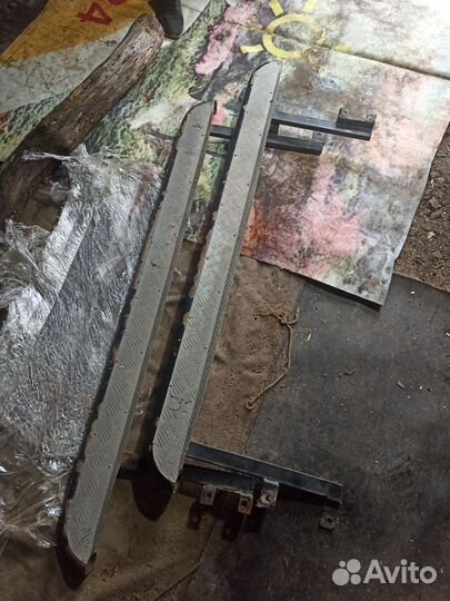 Пороги подножки нива шевроле кулаки и ступицы