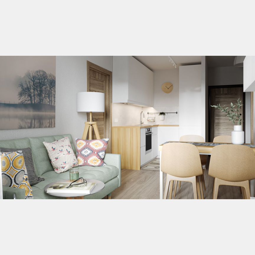 2-к. квартира, 55,3 м², 23/27 эт.