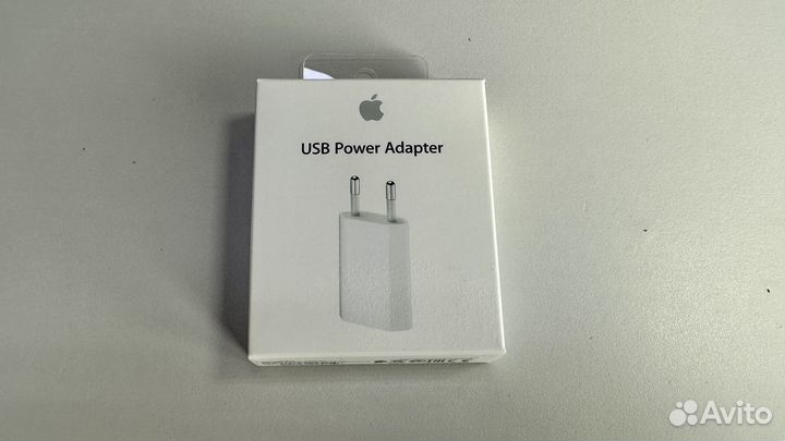 Блок Apple iPhone 5w 1A Оригинал Зарядка Гарантия