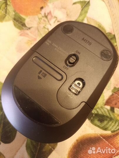 Беспроводная мышь Logitech M170 серая