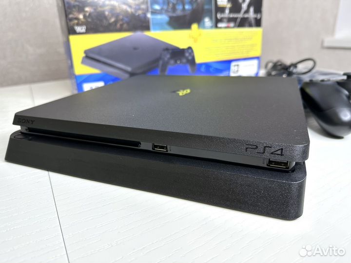 Sony playstation 4 slim 1tb как новая