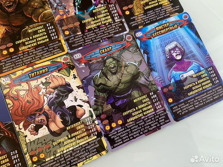 Новые карточки «Человек-паук Герои и Злодеи» 4