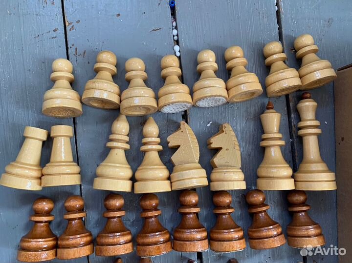 Шахматные фигуры деревянные гросстместерский