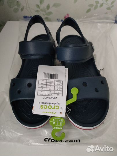 Сандалии crocs j2 новые