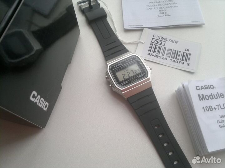 Casio F91W