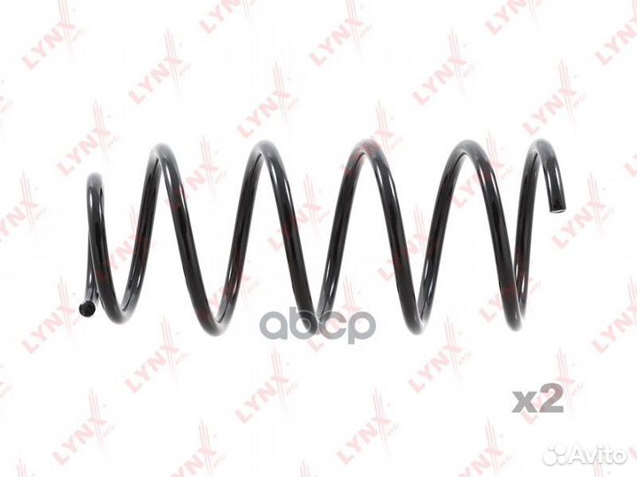 Пружина подвески nissan almera II 1.5 00- передняя