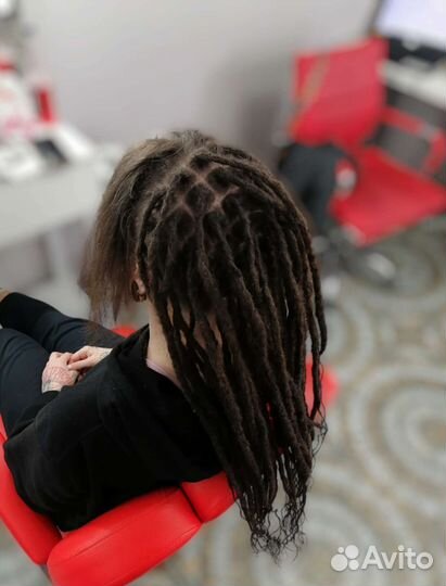 Де дреды/косы и натуральные дреды