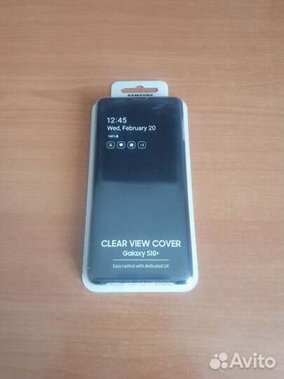 Чехол Samsung S10 plus Clear View Cover