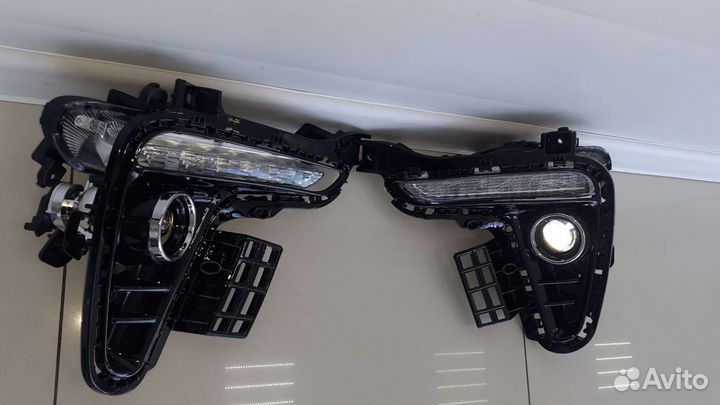 Противотуманные фары дхо Kia Rio 4 комплект