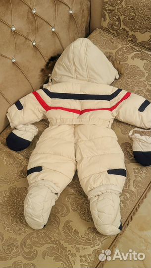 Зимний комбинезон для новорожденных 62
