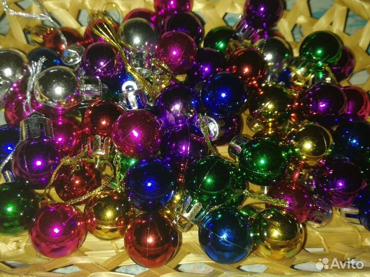 Новогодние шары мини