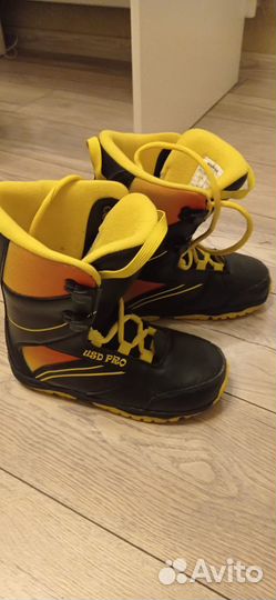 Сноуборд детский 120 + крепы + ботинки