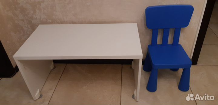 Стол Стува и стул Маммут (детские) икеа