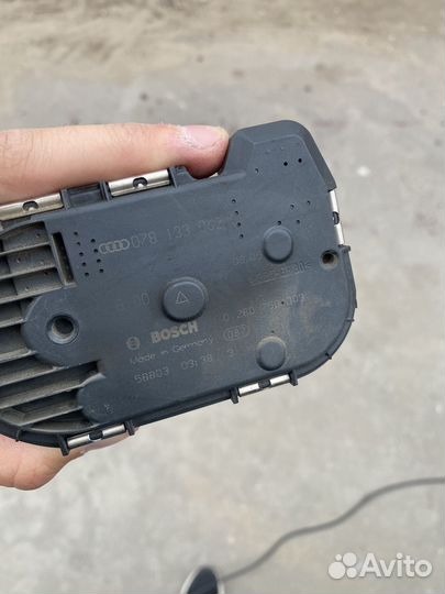 Дроссель audi a6 c6 3.2