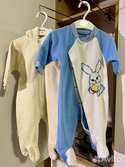 Большой пакет одежды для новорожденного