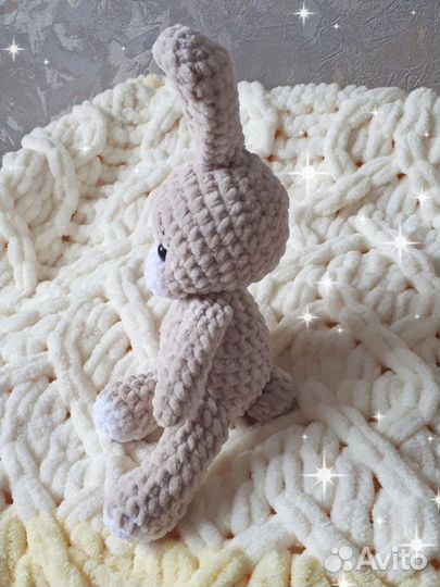 Заяц и мишка ручной работы подарок