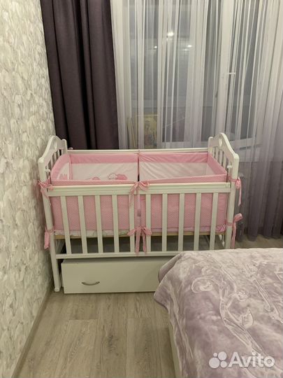 Бортики в краватку и постельное белье