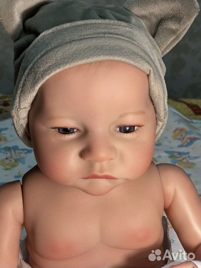 Кукла Реборн силиконовый мальчик