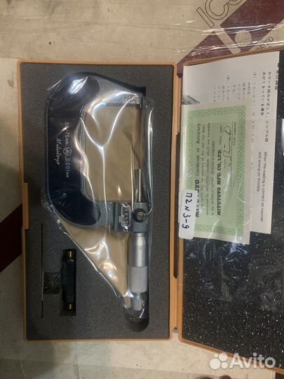 Коллекция. Mitutoyo. Микрометры, индикаторы