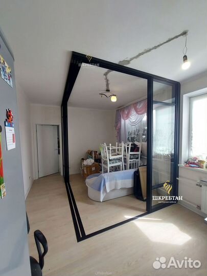 Раздвижные перегородки для зонирования